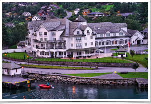 Hotel in Eidfjord.